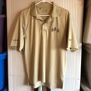 Under Armour USN Polo Men’s Small Heat Gear